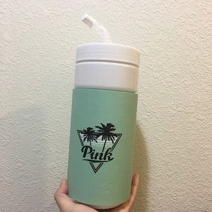 VS PINK “BEACH PLEASE” Mint Water Bottle